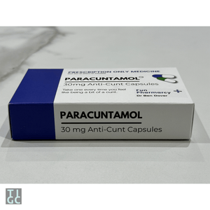 TIGC The Inappropriate Gift Co Paracu*ntamol prank pill box