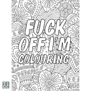 TIGC The Inappropriate Gift Co Pretty Sweary Colouring Book