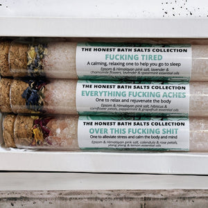 TIGC The Inappropriate Gift Co The Honest Bath Salts Soak Collection