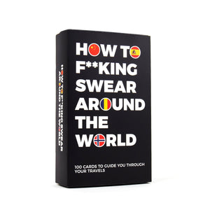 TIGC The Inappropriate Gift Co How to fucking swear around the world game
