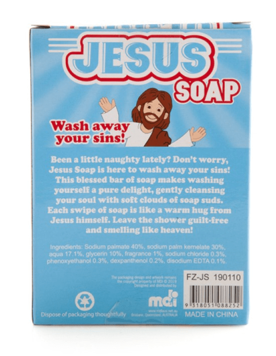 TIGC The Inappropriate Gift Co Jesus Soap