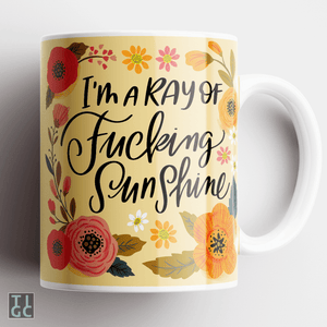TIGC The Inappropriate Gift Co Ray of fucking sunshine Mug