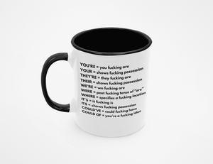 TIGC The Inappropriate Gift Co The Grammar Mug