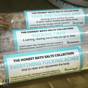 TIGC The Inappropriate Gift Co The Honest Bath Salts Soak Collection