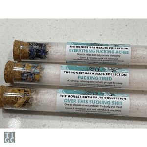 TIGC The Inappropriate Gift Co The Honest Bath Salts Soak Collection