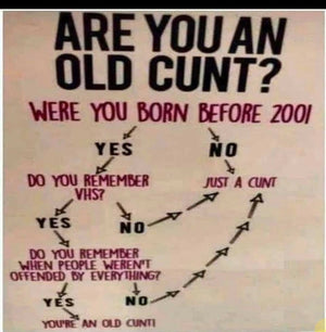 TIGC The Inappropriate Gift Co Warning Moody old CUNT