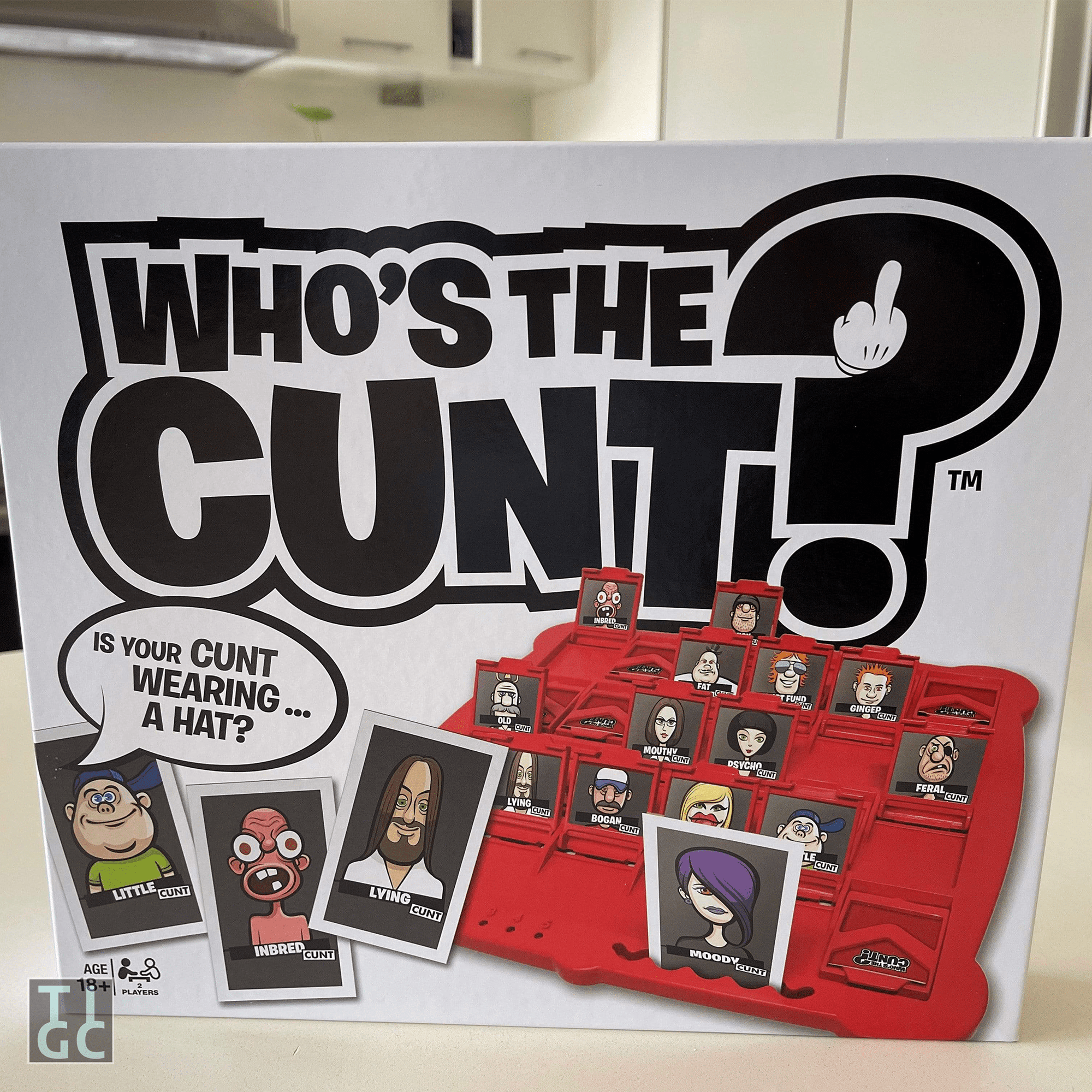 TIGC The Inappropriate Gift Co Who's the Cunt? Game