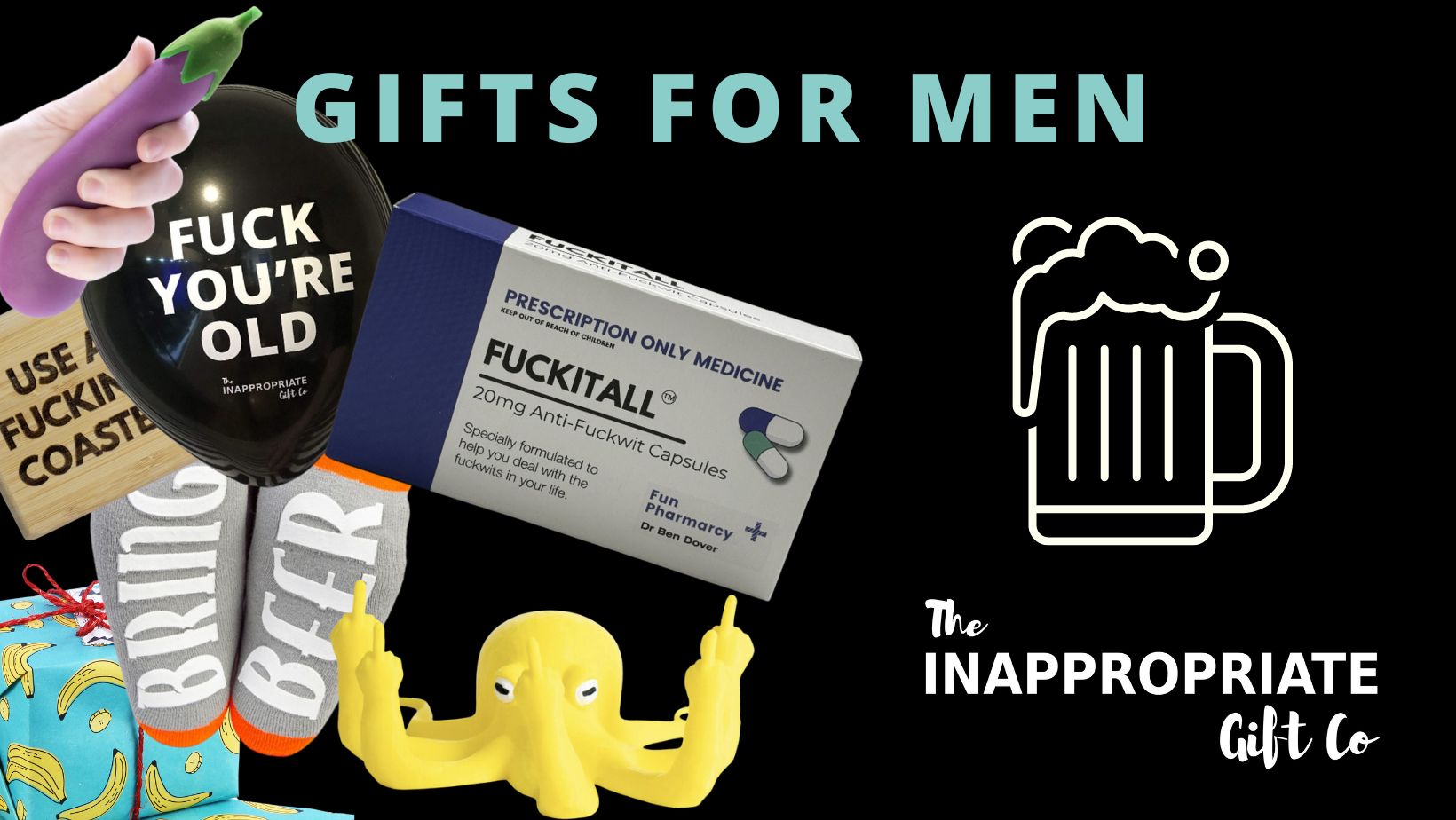 Gifts for Him: The funniest Gift ideas for the man in your life