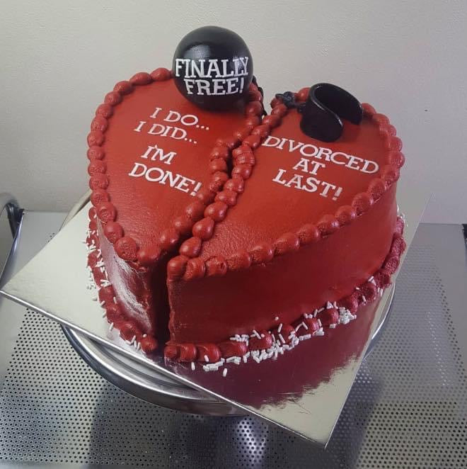 Our Favourite Inappropriate Divorce Cakes