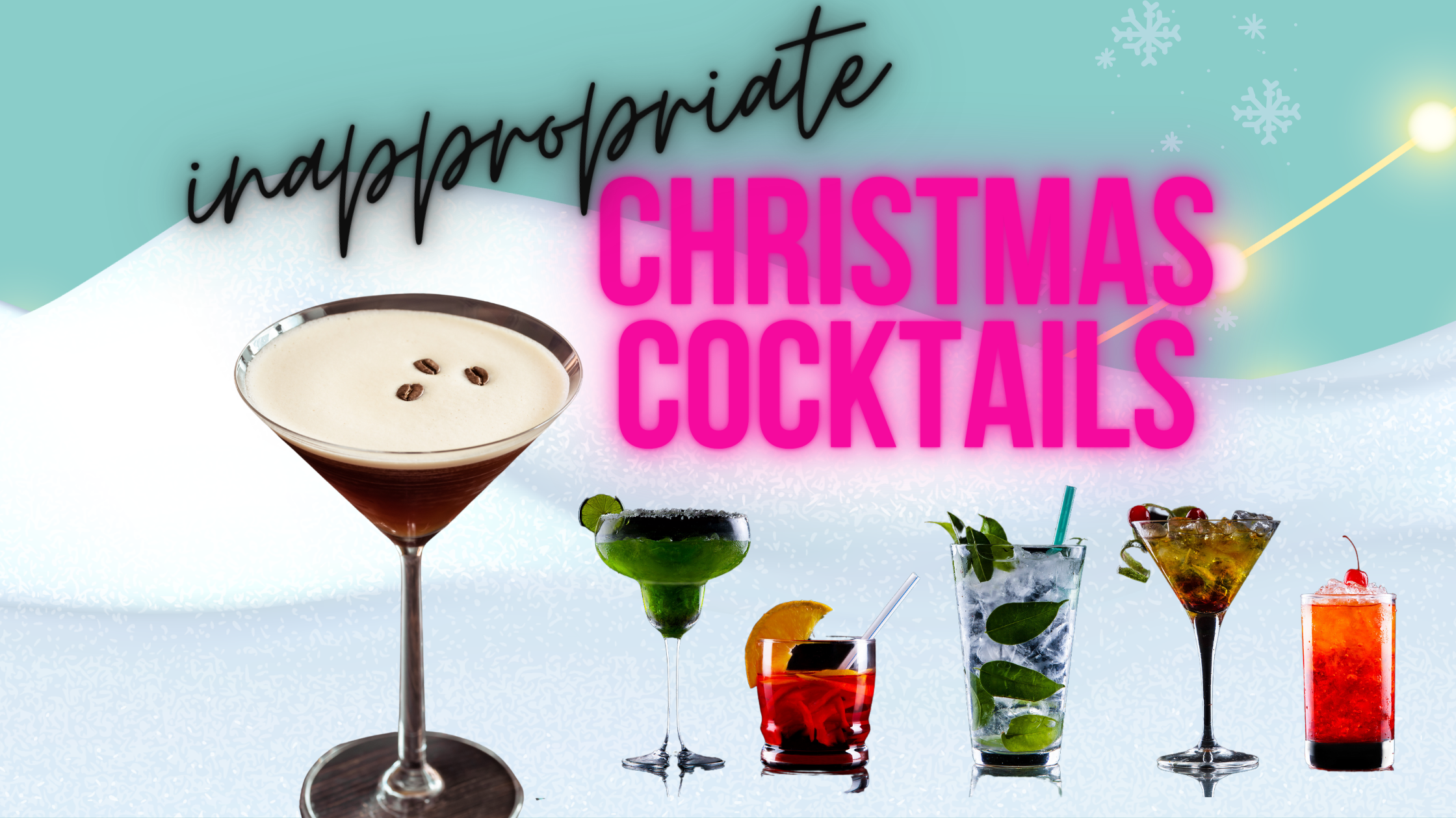 Inappropriate Christmas Cocktails... Naughty but nice - The Inappropriate  Gift Co