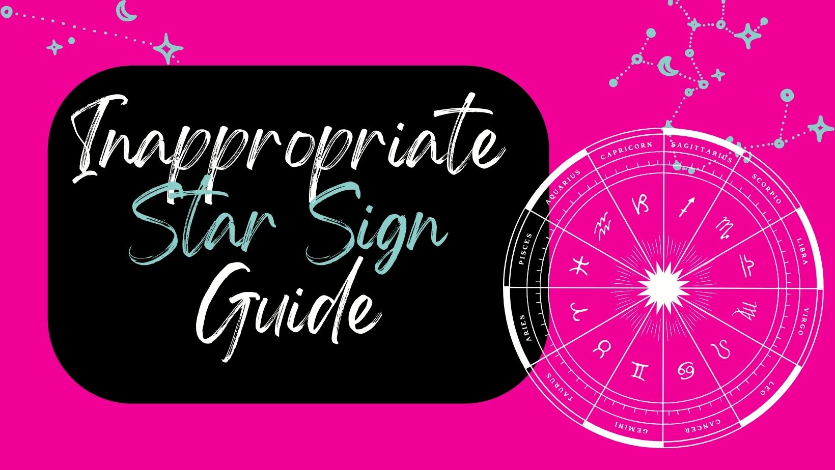 Sarcastic Star Signs. Gift ideas for the Signs of the Zodiac