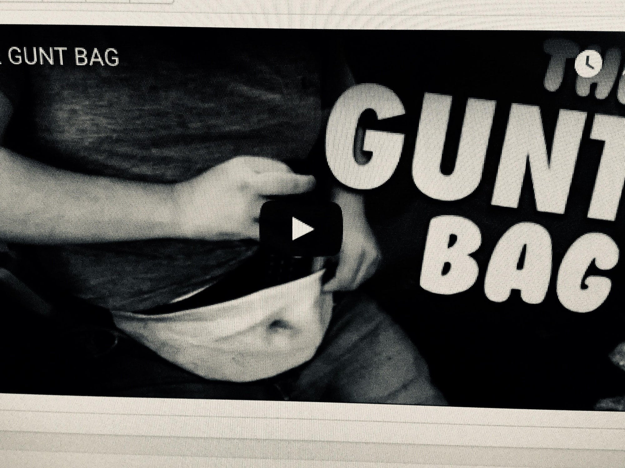 The Gunt or Genis Bag