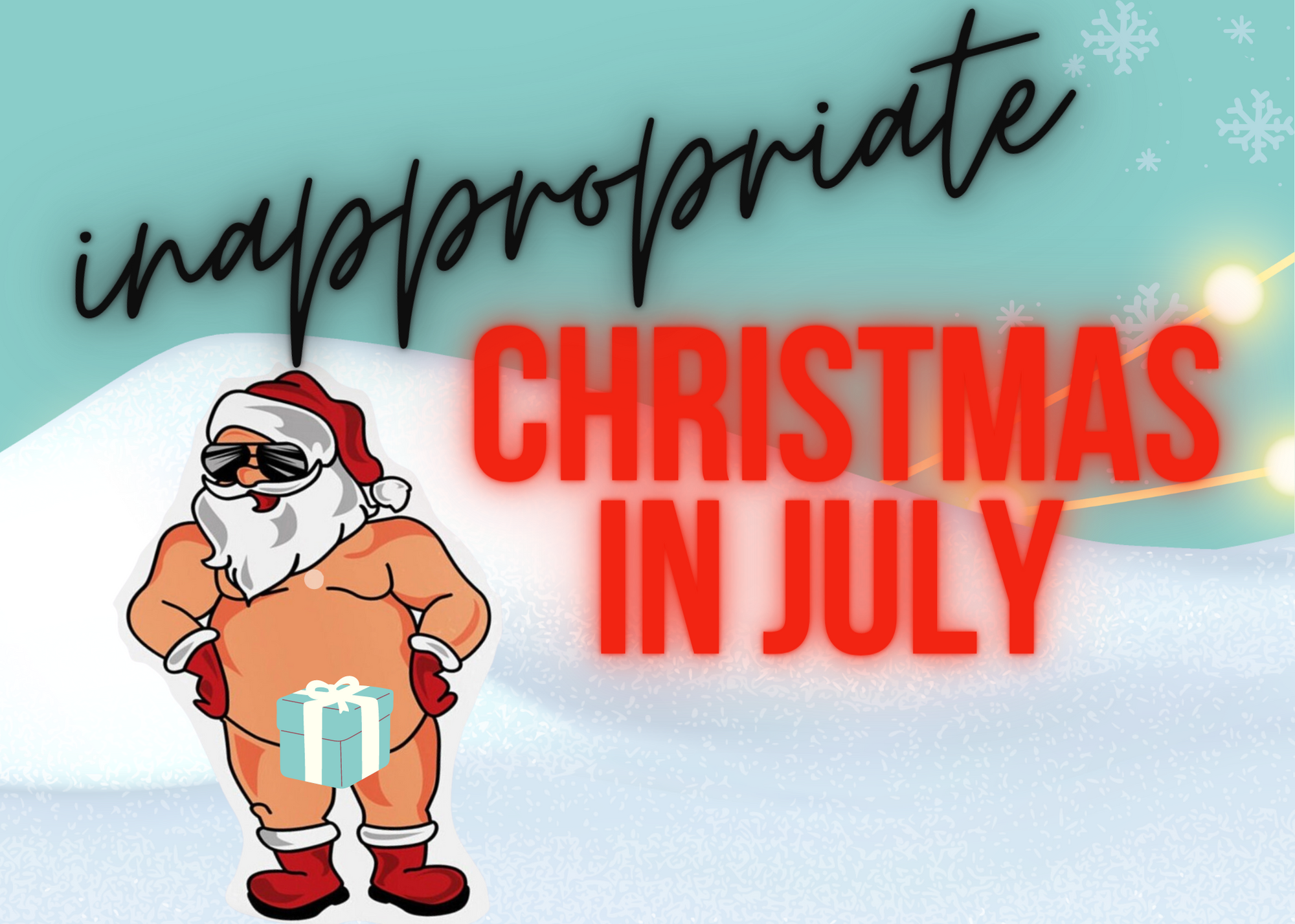 Need some inspiration for Xmas in July party  invites?