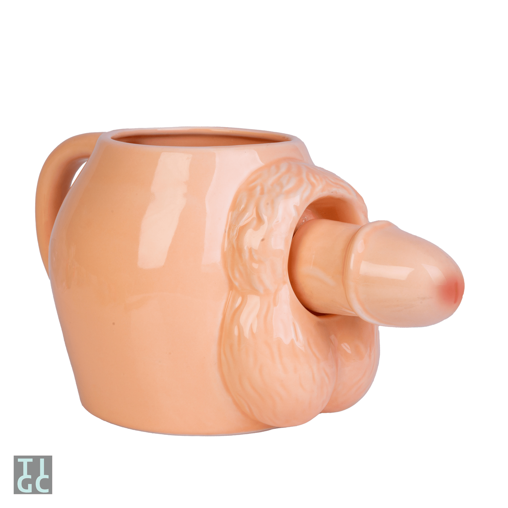 3D swivel willy mug
