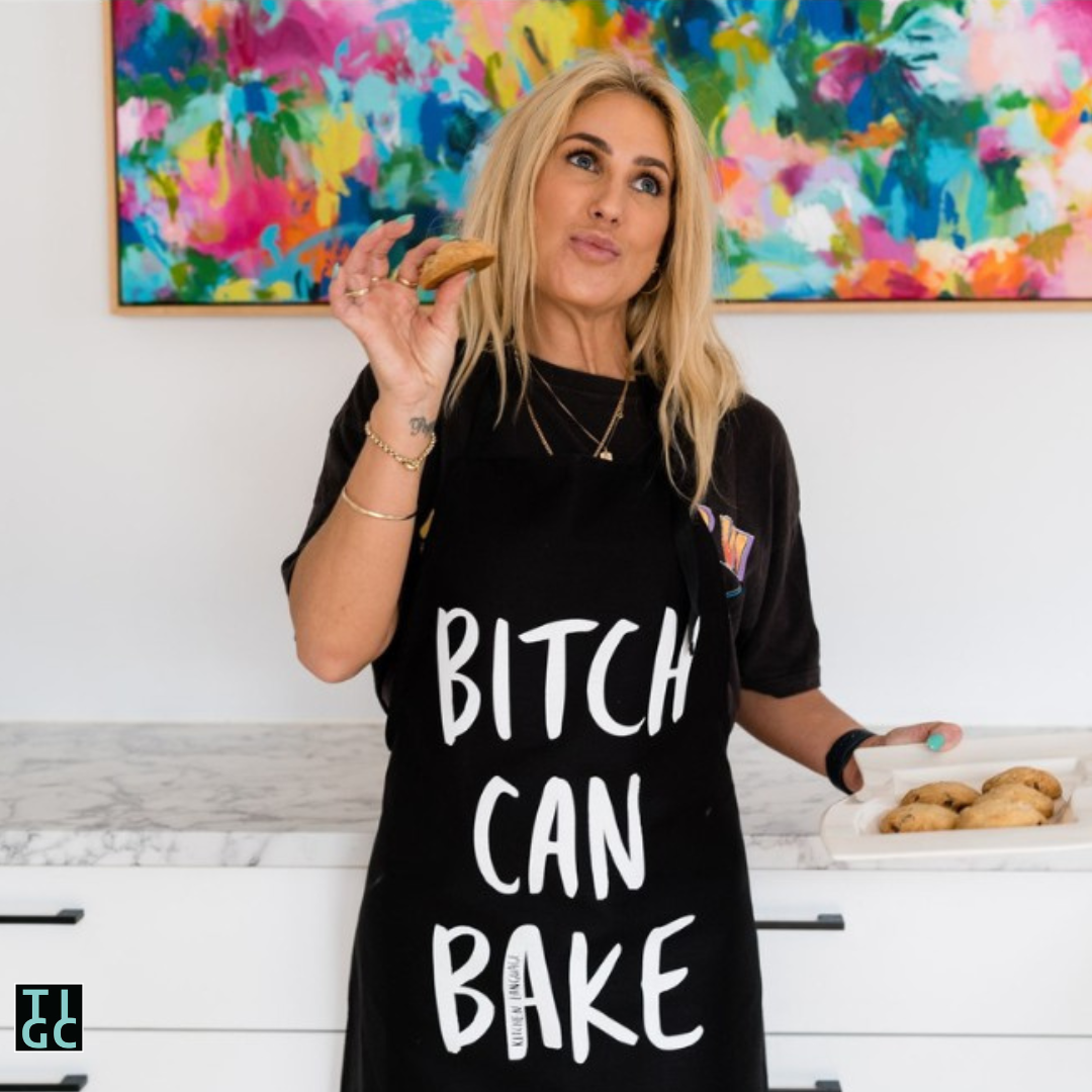 Bitch Can Bake Deluxe Apron