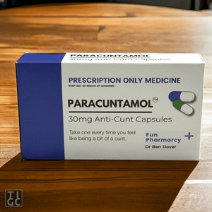 Paracuntamol prank pill box