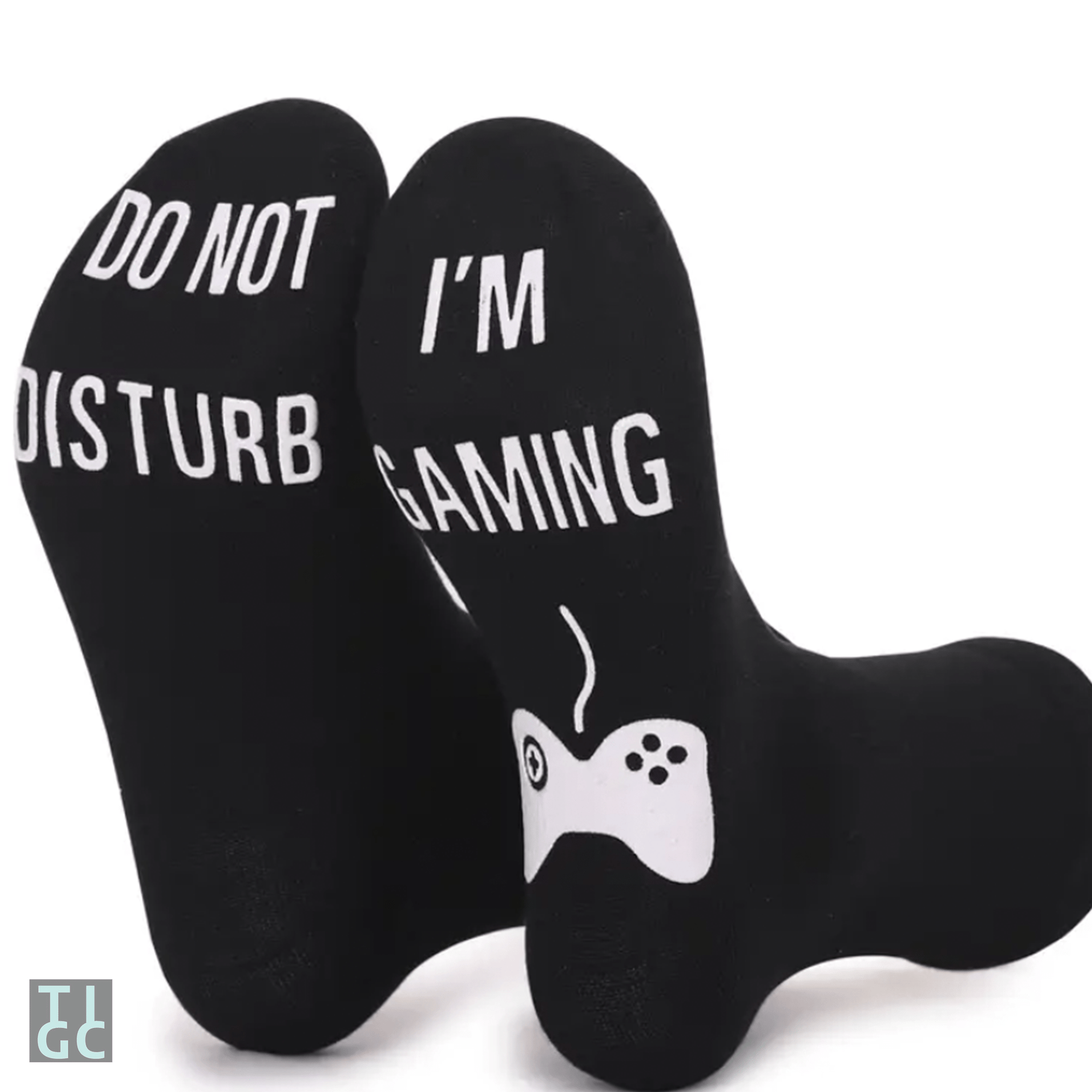 I'm Gaming Do Not Disturb socks (glow in the dark)