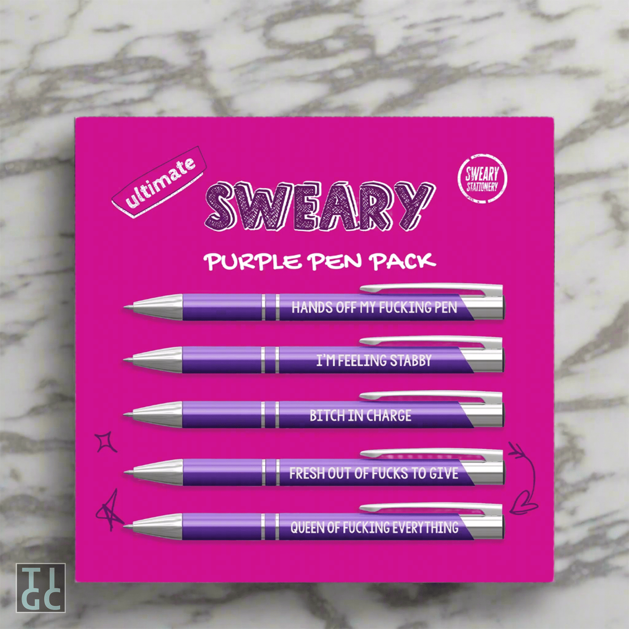 Inappropriate Pens - The Sweary Pen Pack