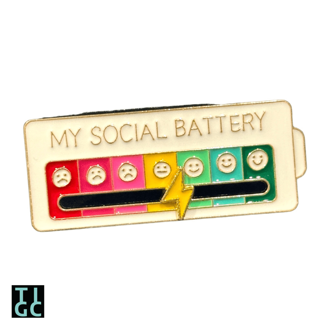 My Social Battery Badge
