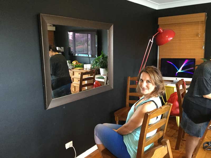 Update: In May 2018 we appeared on Episode 1 of Series 4 - Shark Tank Australia.  Photo of during the show.