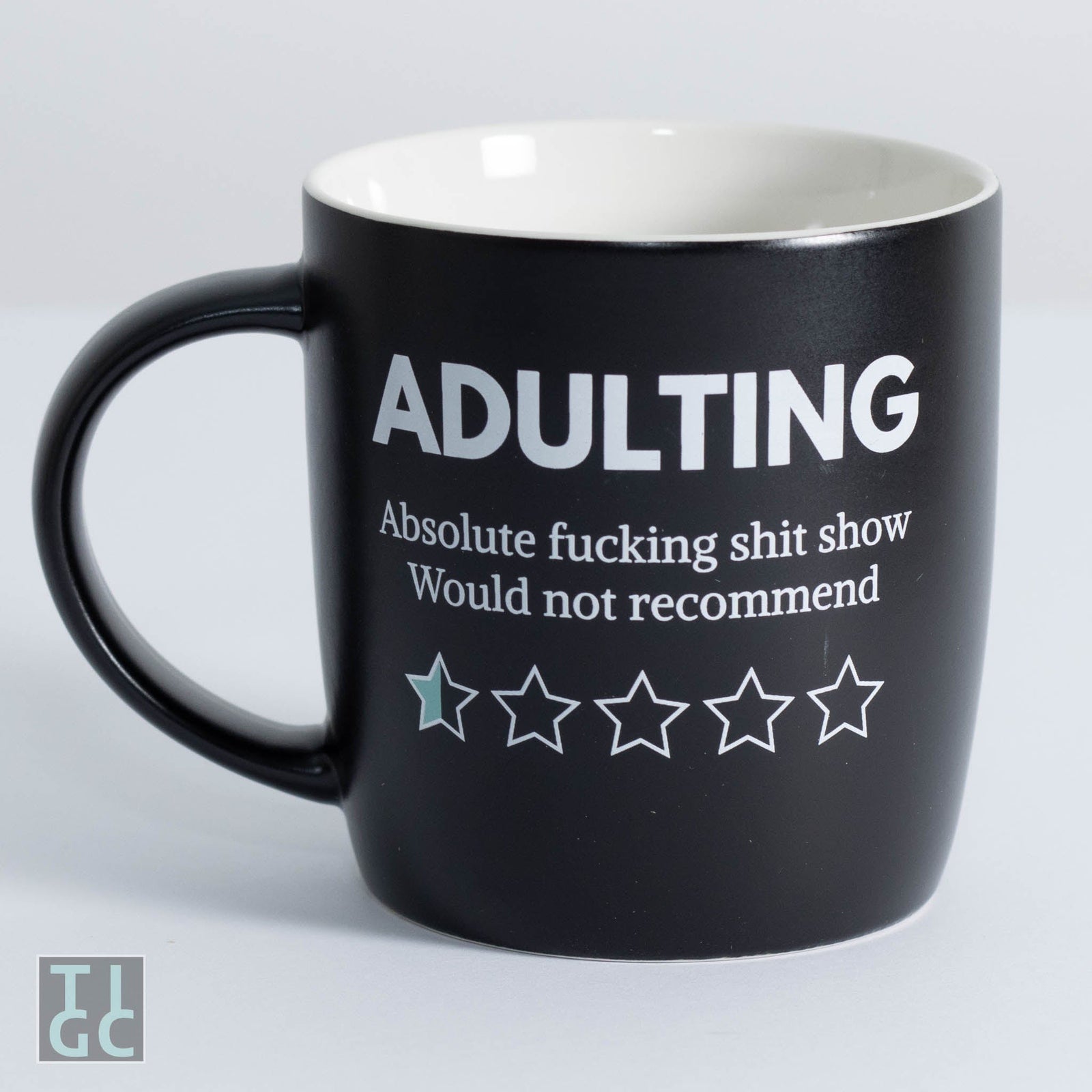 Here's Your Fucking Present That's It – large designer mug from Insulting  Gifts™
