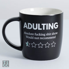 Adulting - do not recommend Mug