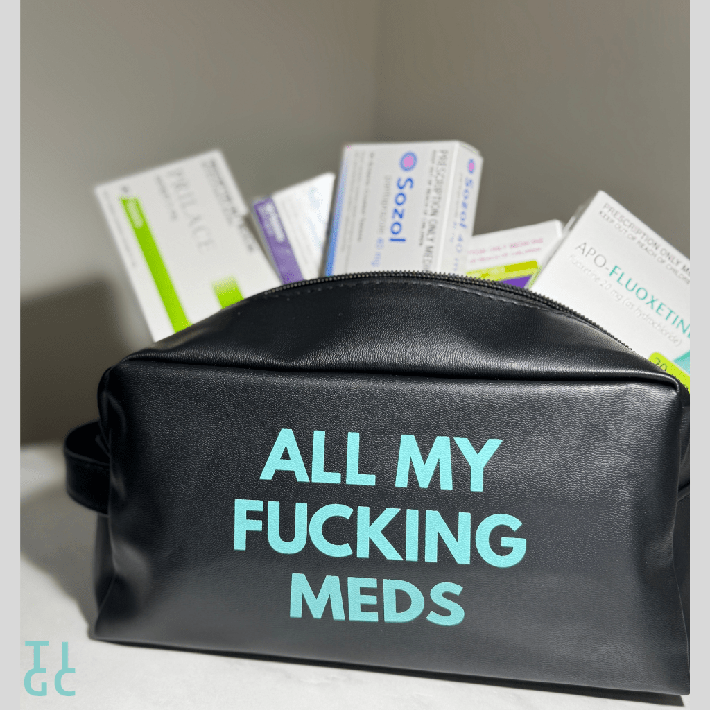 TIGC The Inappropriate Gift Co All My Fucking Meds Bag