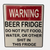 TIGC The Inappropriate Gift Co Beer Fridge Magnet