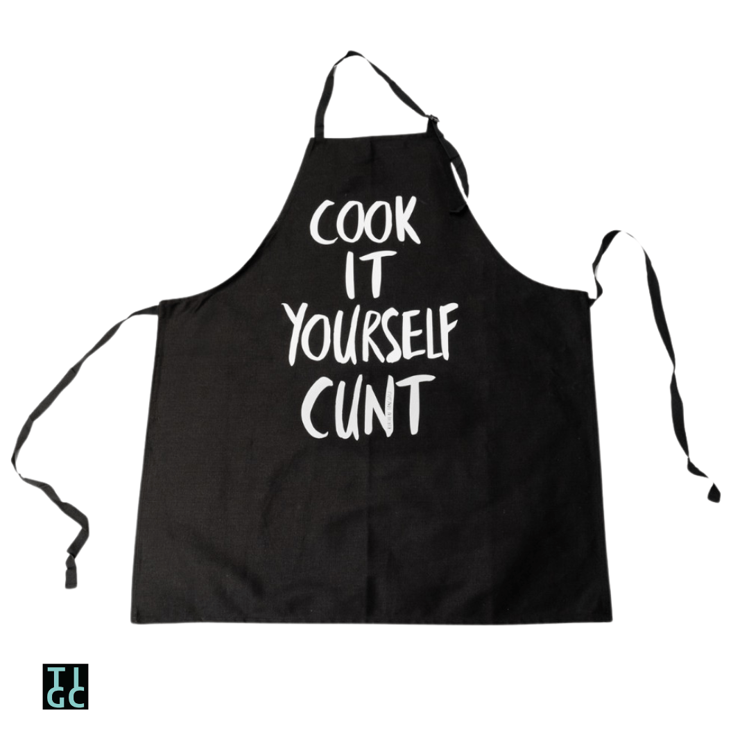 TIGC The Inappropriate Gift Co Cook It Yourself Cunt Apron