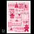 TIGC The Inappropriate Gift Co F Word Christmas tea towel