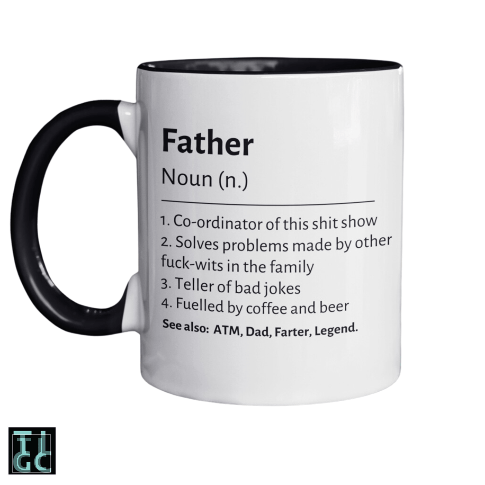 TIGC The Inappropriate Gift Co Father Definition Mug