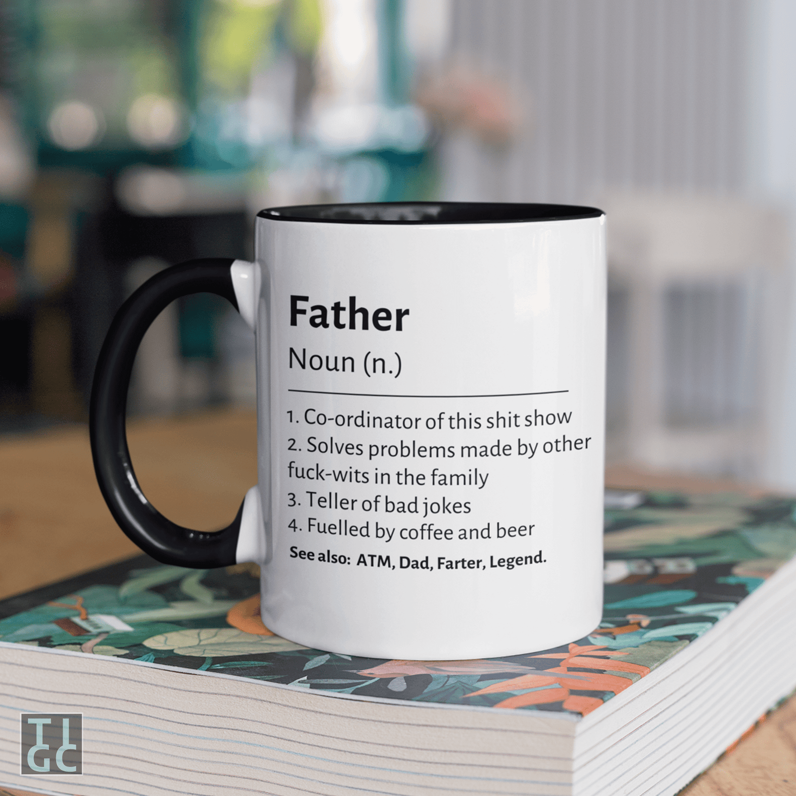 TIGC The Inappropriate Gift Co Father Definition Mug