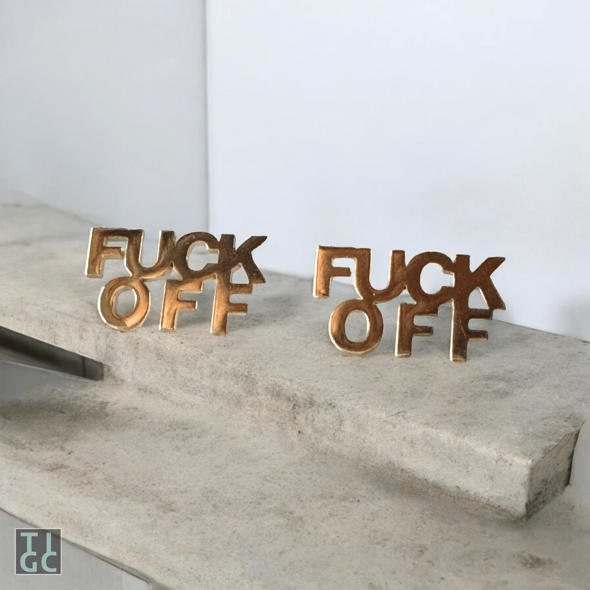 TIGC The Inappropriate Gift Co Fuck Off - Earrings