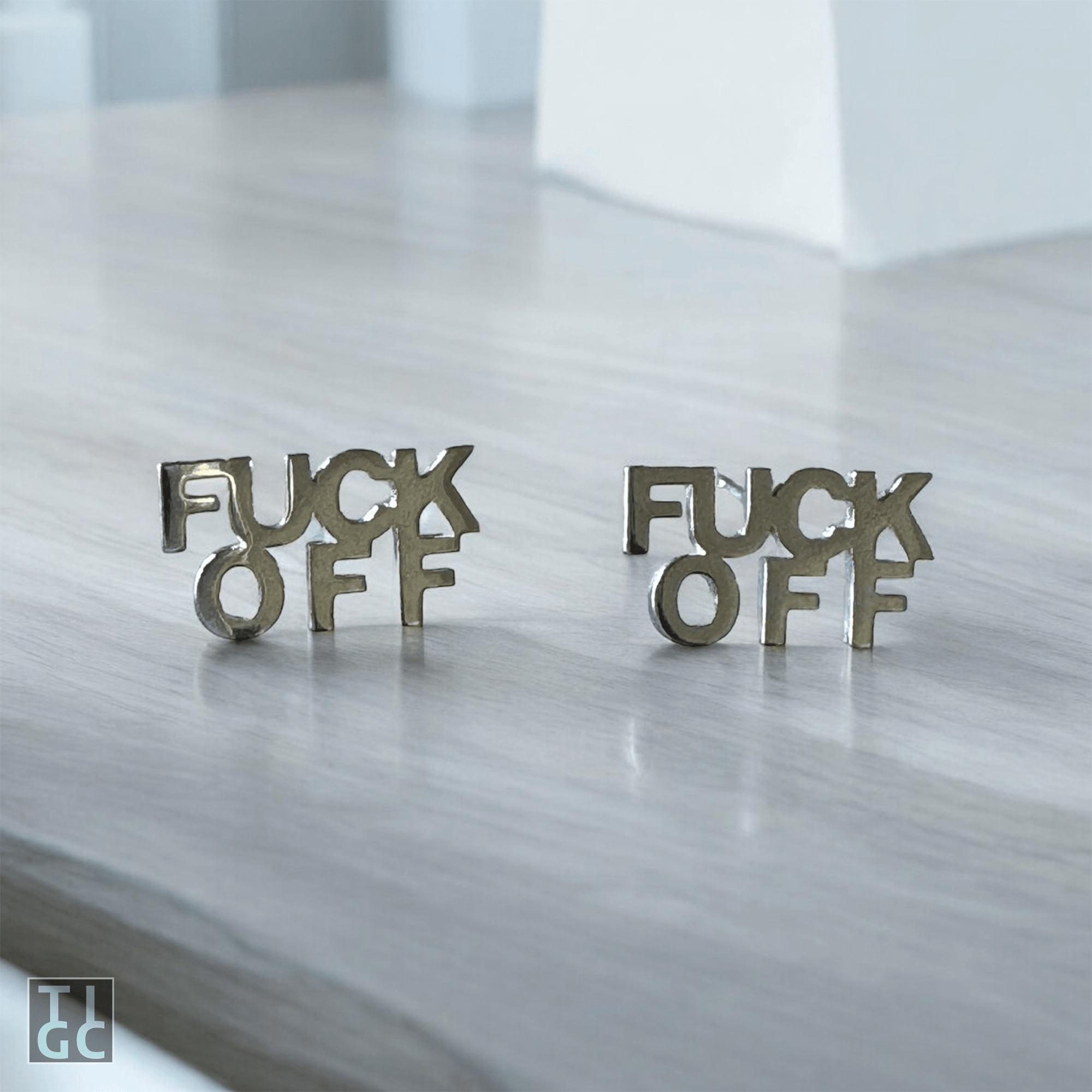 TIGC The Inappropriate Gift Co Fuck Off - Earrings