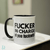 TIGC The Inappropriate Gift Co Fucker in charge of you fuckwits funny coffee mug