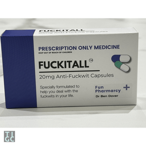 TIGC The Inappropriate Gift Co Fuckitall prank pill box