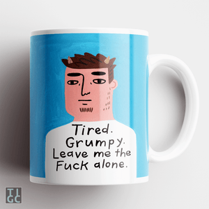 TIGC The Inappropriate Gift Co Grumpy Angel Mug