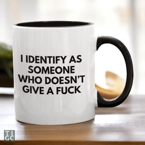 TIGC The Inappropriate Gift Co I identify as mug