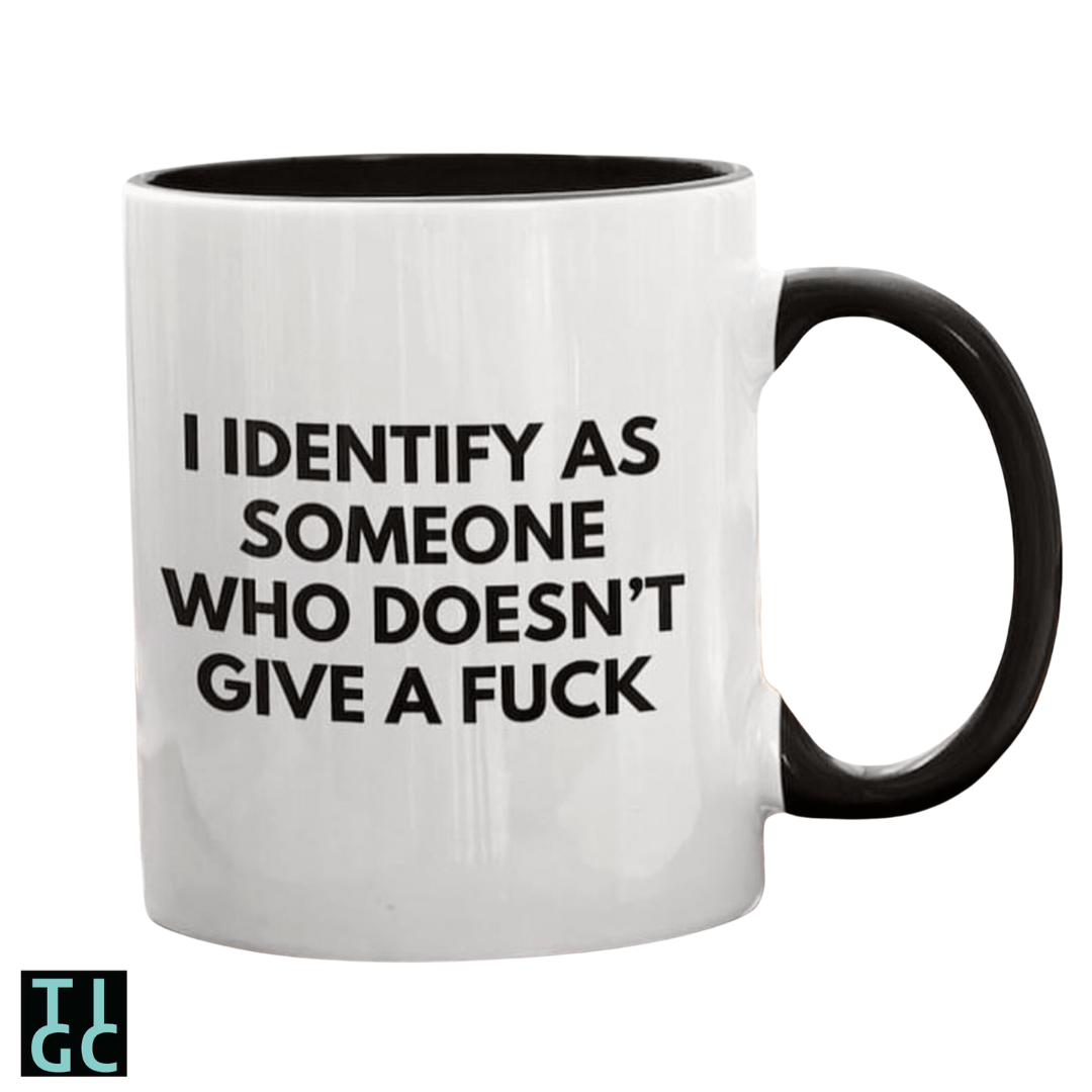 TIGC The Inappropriate Gift Co I identify as mug