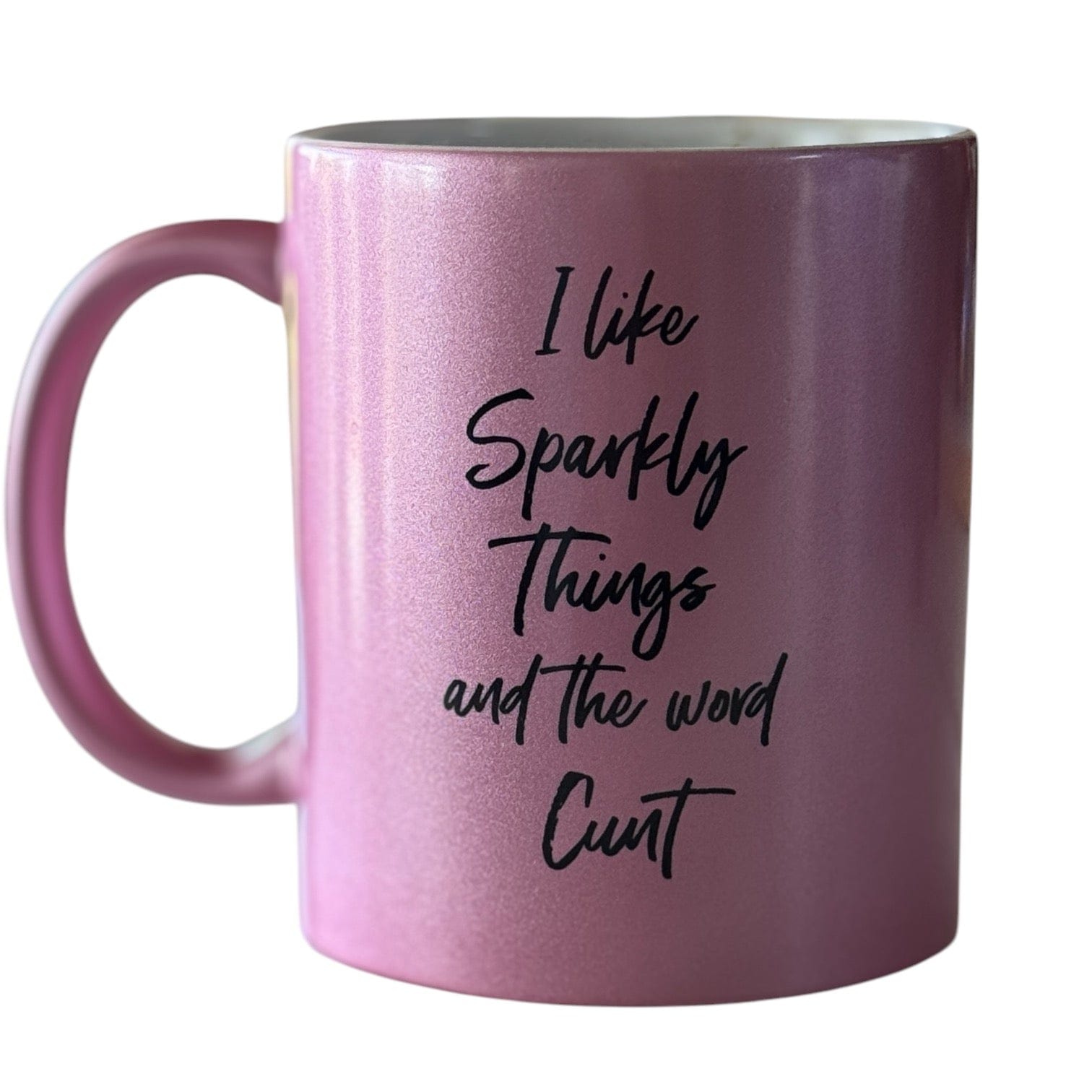 TIGC The Inappropriate Gift Co I like sparkly things and the word cunt mug