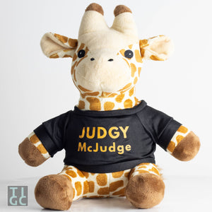 TIGC The Inappropriate Gift Co Judgy McJudge Giraffe