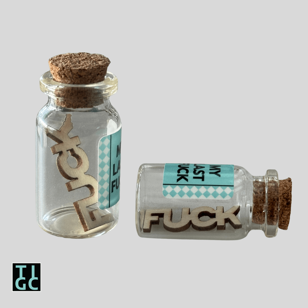 TIGC The Inappropriate Gift Co My last F*ck in a Jar