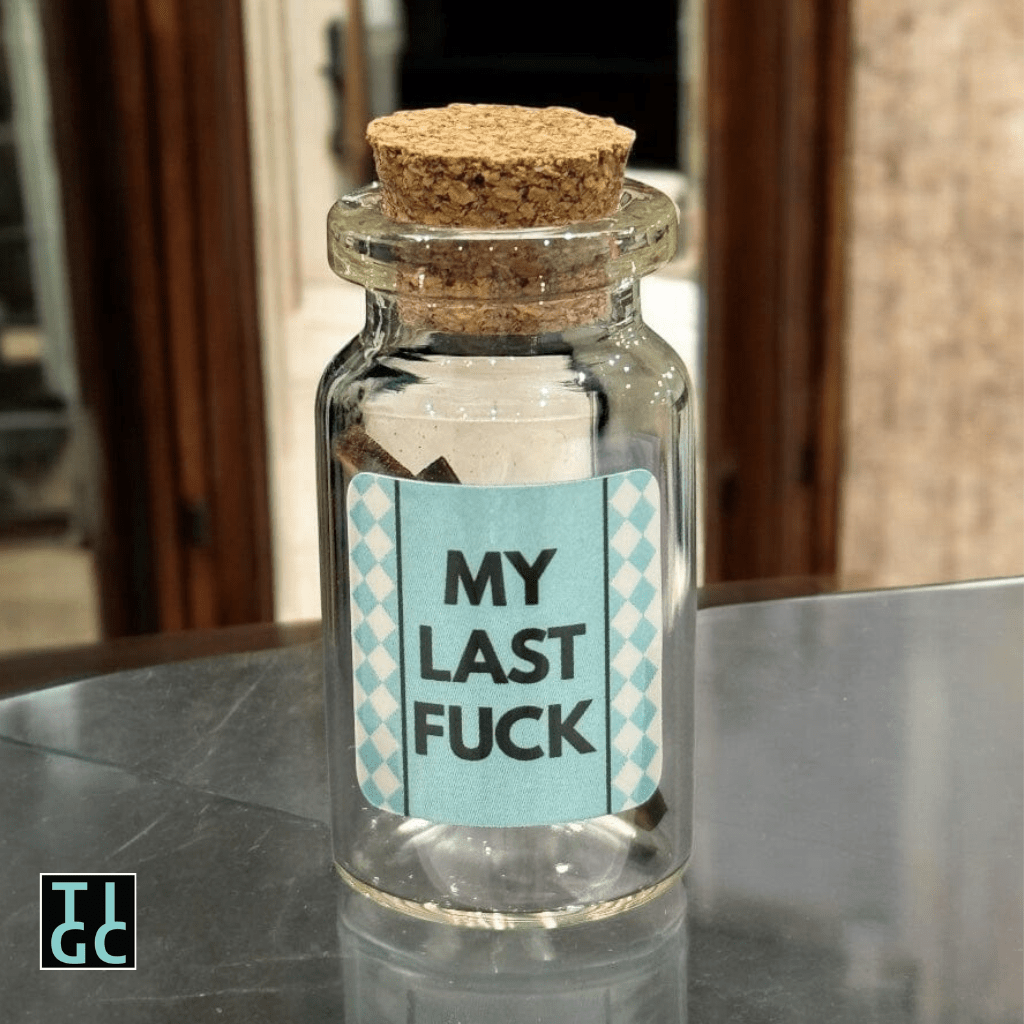TIGC The Inappropriate Gift Co My last F*ck in a Jar