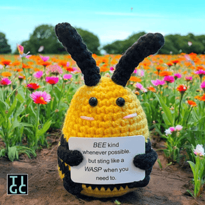 TIGC The Inappropriate Gift Co Positive Bee with a sting