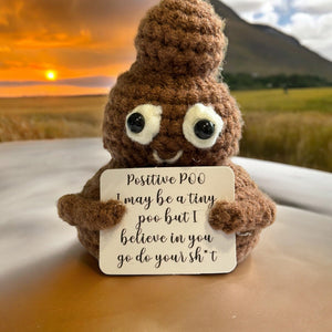 TIGC The Inappropriate Gift Co Positive Poo Cursive