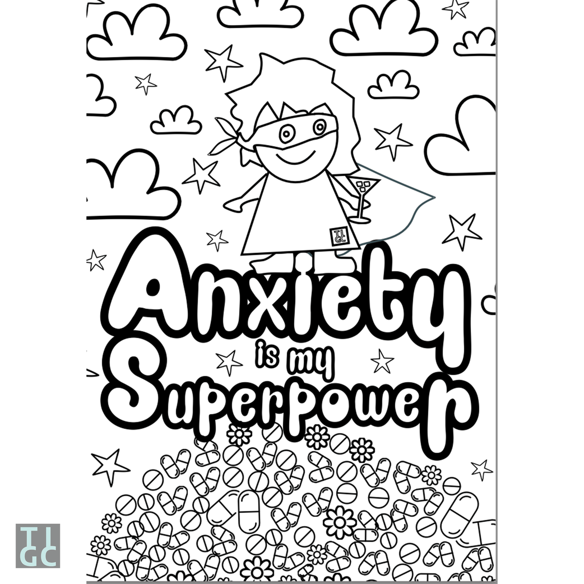 TIGC The Inappropriate Gift Co Pretty Sweary Colouring Book