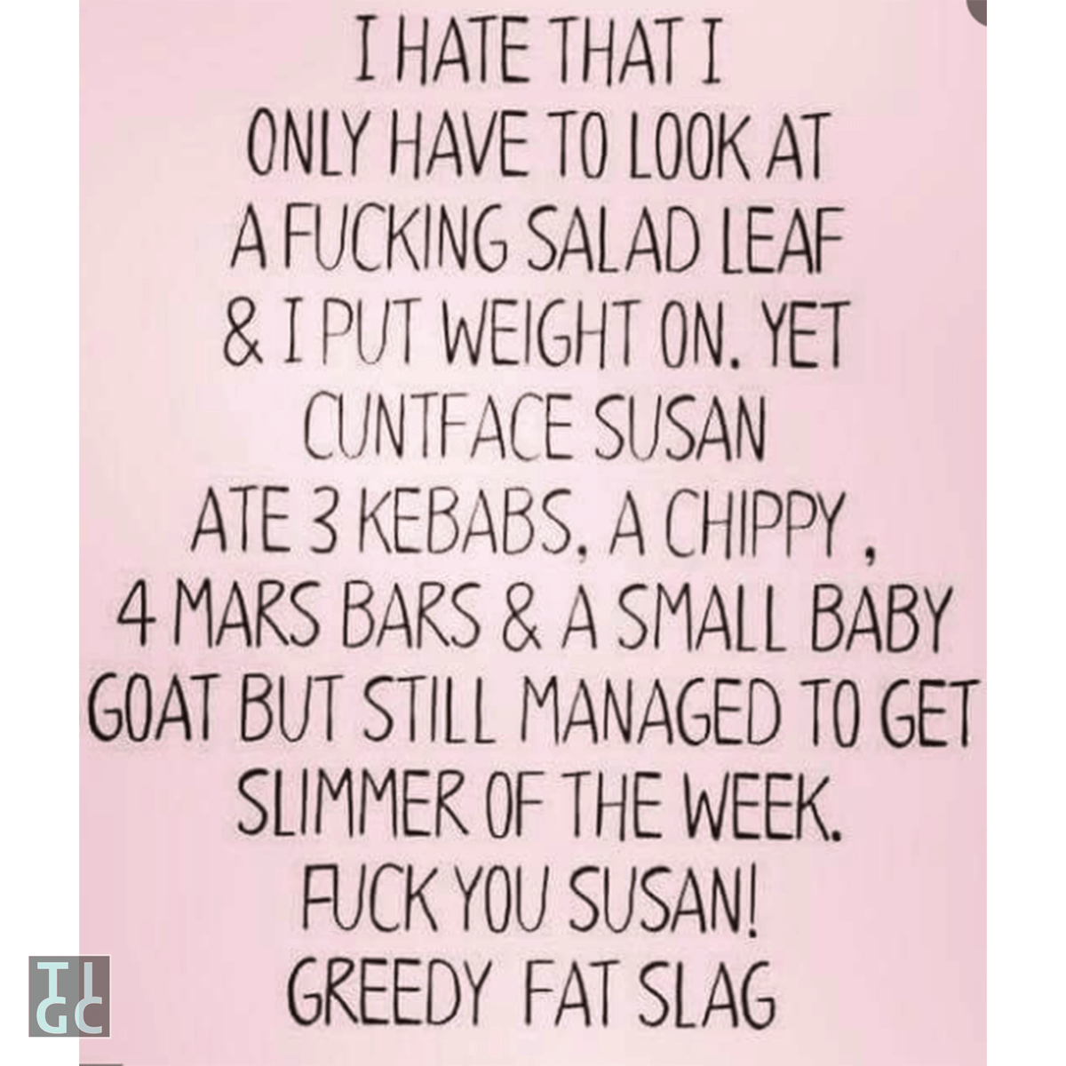 TIGC The Inappropriate Gift Co Sarcastic Portion Control Plate