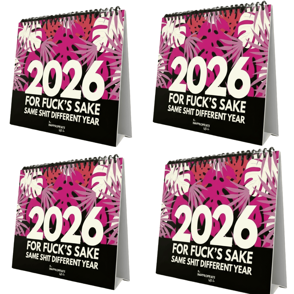 TIGC The Inappropriate Gift Co Sweary 2026 Calendar Bundle Buy 3 get 1 free