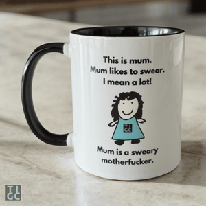 TIGC The Inappropriate Gift Co Sweary Mum Mug