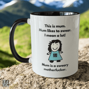 TIGC The Inappropriate Gift Co Sweary Mum Mug